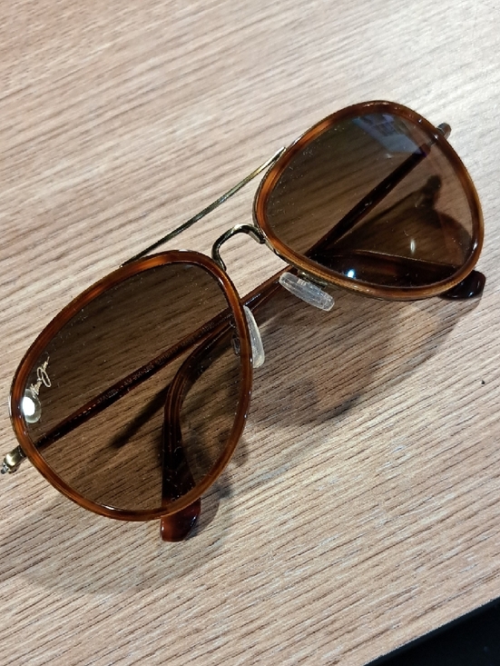 Maui Jim Honomanu Tortoise Aviator Sunglasses With Case 260 16C main image 6